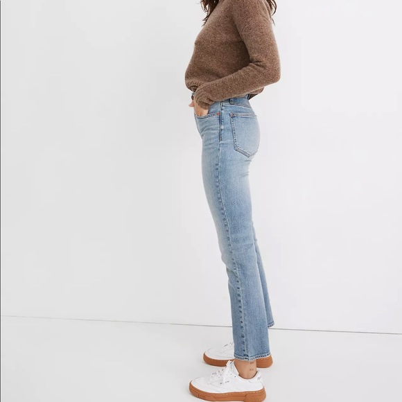 Madewell Denim - Madewell Slim Demi-Boot Jeans in Denis Wash